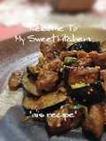 My Family's Pork & Eggplant Dengaku Miso-Flavored Stir-Fry