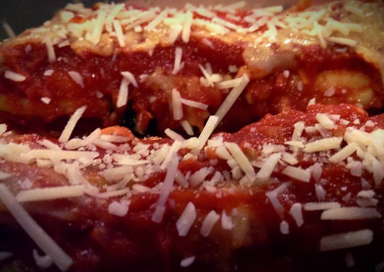 Recipe of Ultimate Spinach and Cheese Stuffed Manicotti