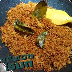 A picture of Abon Ayam Praktis.