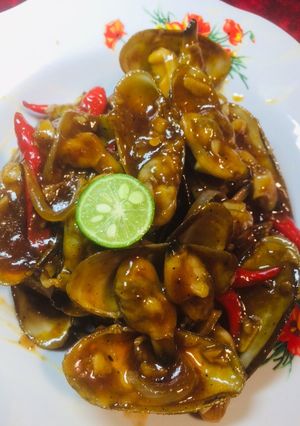 Foto resep Kerang saos lada hitam