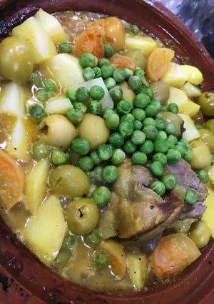 A picture of Moroccan Lamb Tagine.