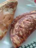Panquecas con mantequilla y mermelada