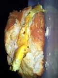 McDonalds egg and cheese biscuit