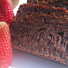 A picture of Caramel Cake ( Sarang Semut ).