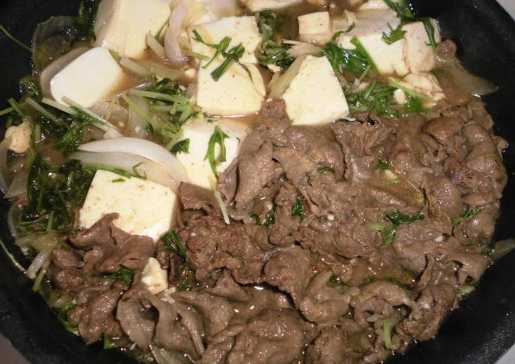 Easiest Way to Prepare Perfect Sukiyaki-Style Stir-Fried Beef