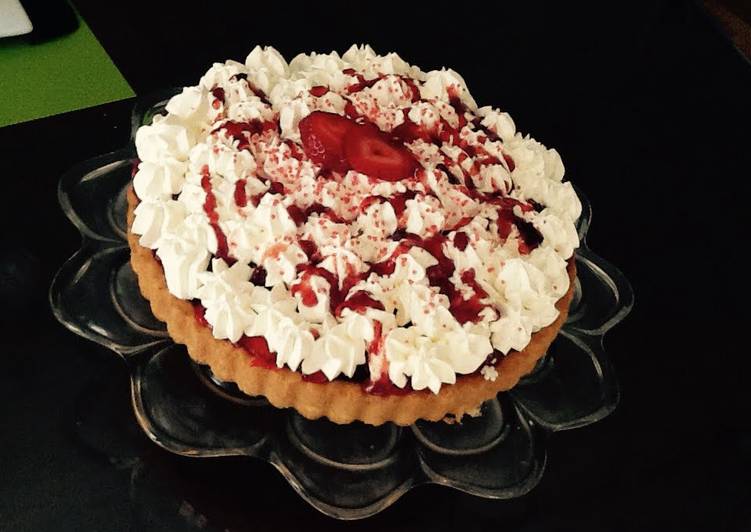 Recipe of Favorite Easy And Very Fast No Bake Dairy Free Strawberry Shortcake :)