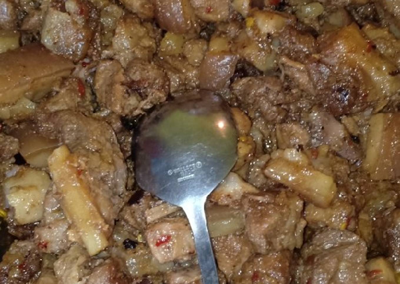 Daging b2 masak kecap