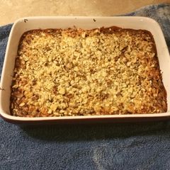A picture of 7 layer bars.