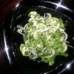A picture of 'Swedish' Cucumber Salad..