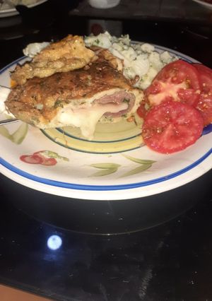 Una foto de Milanesa rellena