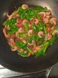 Tumis udang caisim simpel non msg