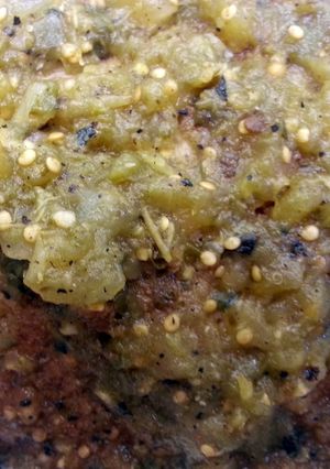 A picture of Tomatillo Braised Pork Loin.