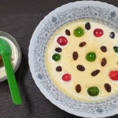 A picture of Custard#My Kids favourite dish.