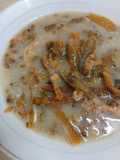 Spirulina and Mung Bean Sweet Soup