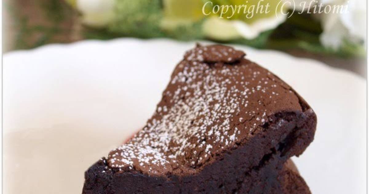 Rich Gateau Au Chocolat Recipe By Cookpad Japan Cookpad