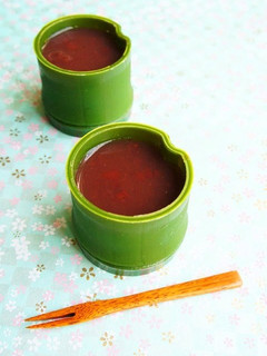 A picture of Mature Taste ~ Salty Mizu-Yokan (Jellied Red Bean Paste).