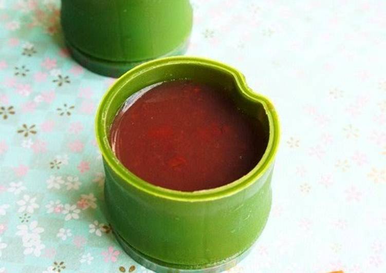 Step-by-Step Guide to Make Super Quick Homemade Mature Taste ～ Salty Mizu-Yokan (Jellied Red Bean Paste)