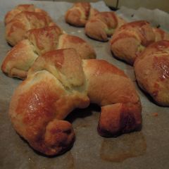 A picture of Leavened croissants.