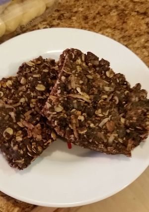 A picture of Brownie granola bar.