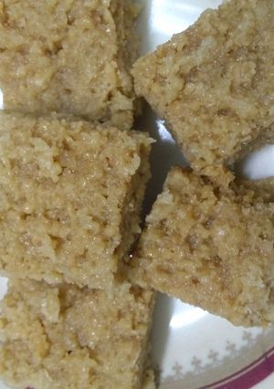 A picture of Milk cake.