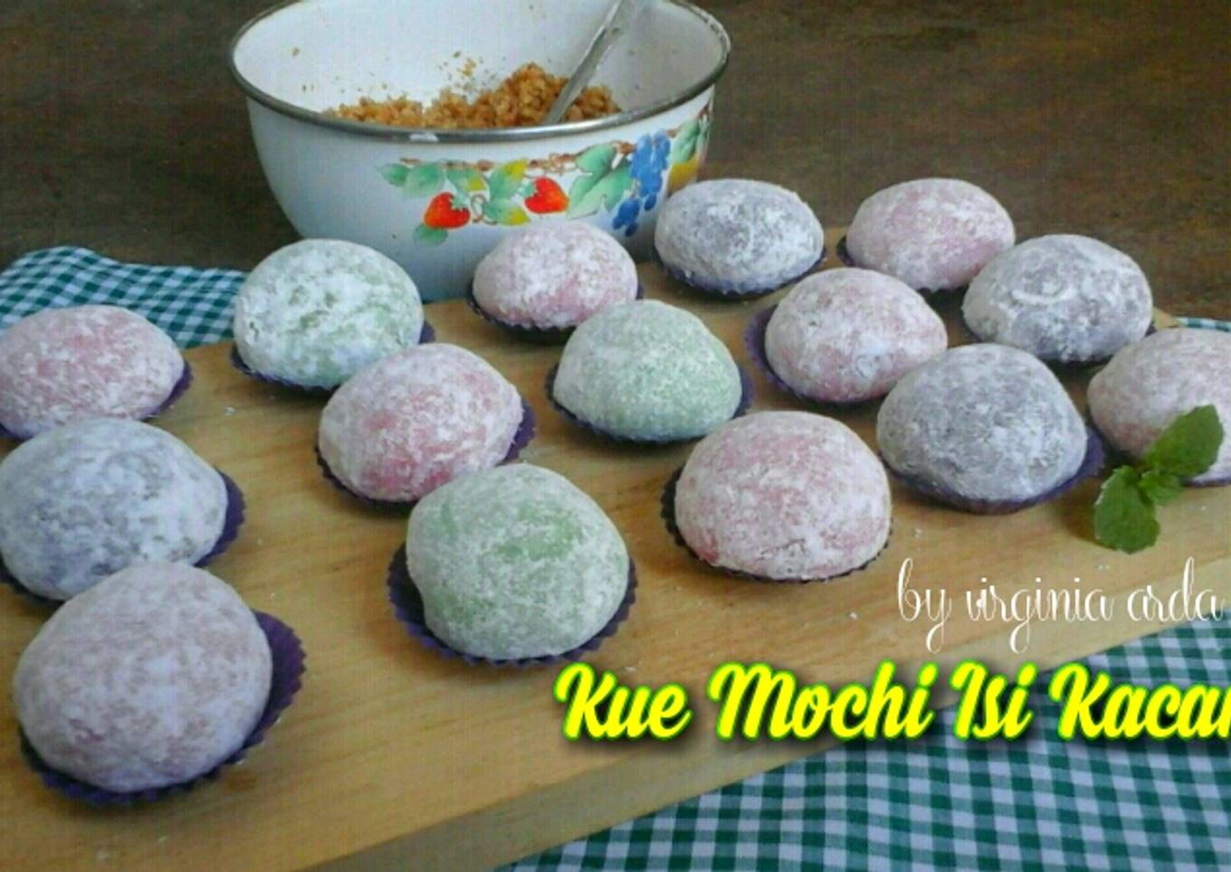Resep Kue Mochi Isi Kacang No Ribet ?