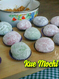 Foto resep Kue Mochi Isi Kacang No Ribet 🍒