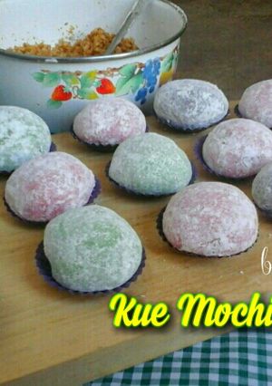 Foto resep Kue Mochi Isi Kacang No Ribet 🍒
