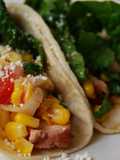 Hawaiian Chicken Tacos w/Corn Pico de Gallo