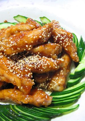 A picture of Seriously Good! Sweet-Salty Nagoya Style Chicken "Spare Ribs".