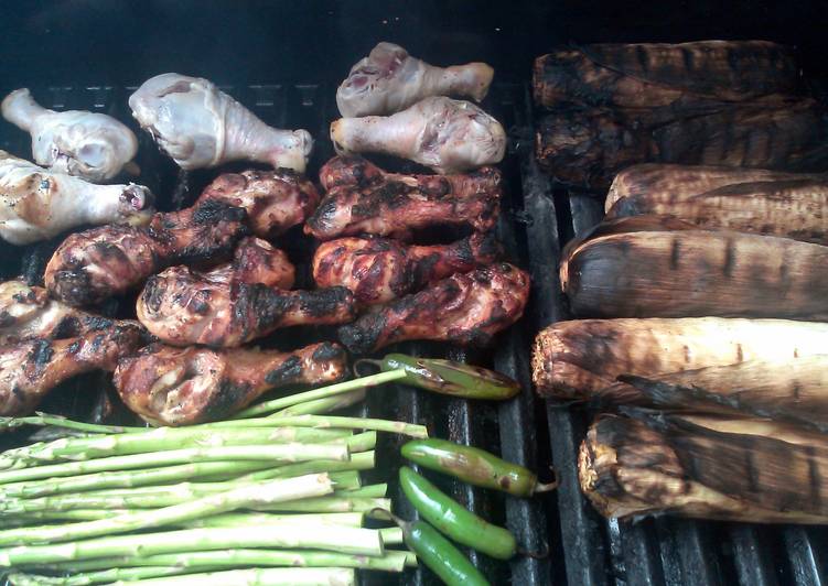 Simple Way to Make Homemade lime grilled chicken