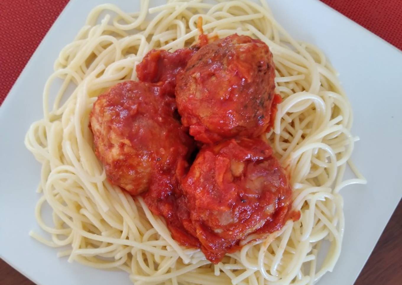 Albóndigas de pechuga de pollo