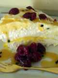 Choppers Lemon & Passionfruit Kiwi Pavlova w/ Limoncello cream a