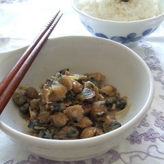 A picture of Salty-Sweet Shijimi Clams To Serve With Rice.