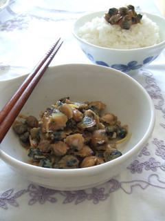 A picture of Salty-Sweet Shijimi Clams To Serve With Rice.