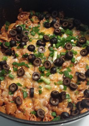 A picture of Enchilada Pasta Bowl.