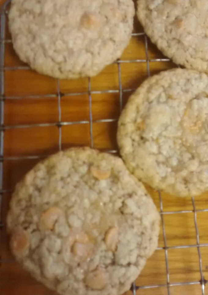 A picture of TL's Butterscotch Oatmeal Cookies.