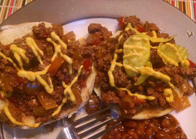 Recipe of Speedy Slow Cooker Sloppy Joes