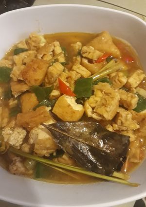 Foto resep Oreg Tempe Tahu Basah