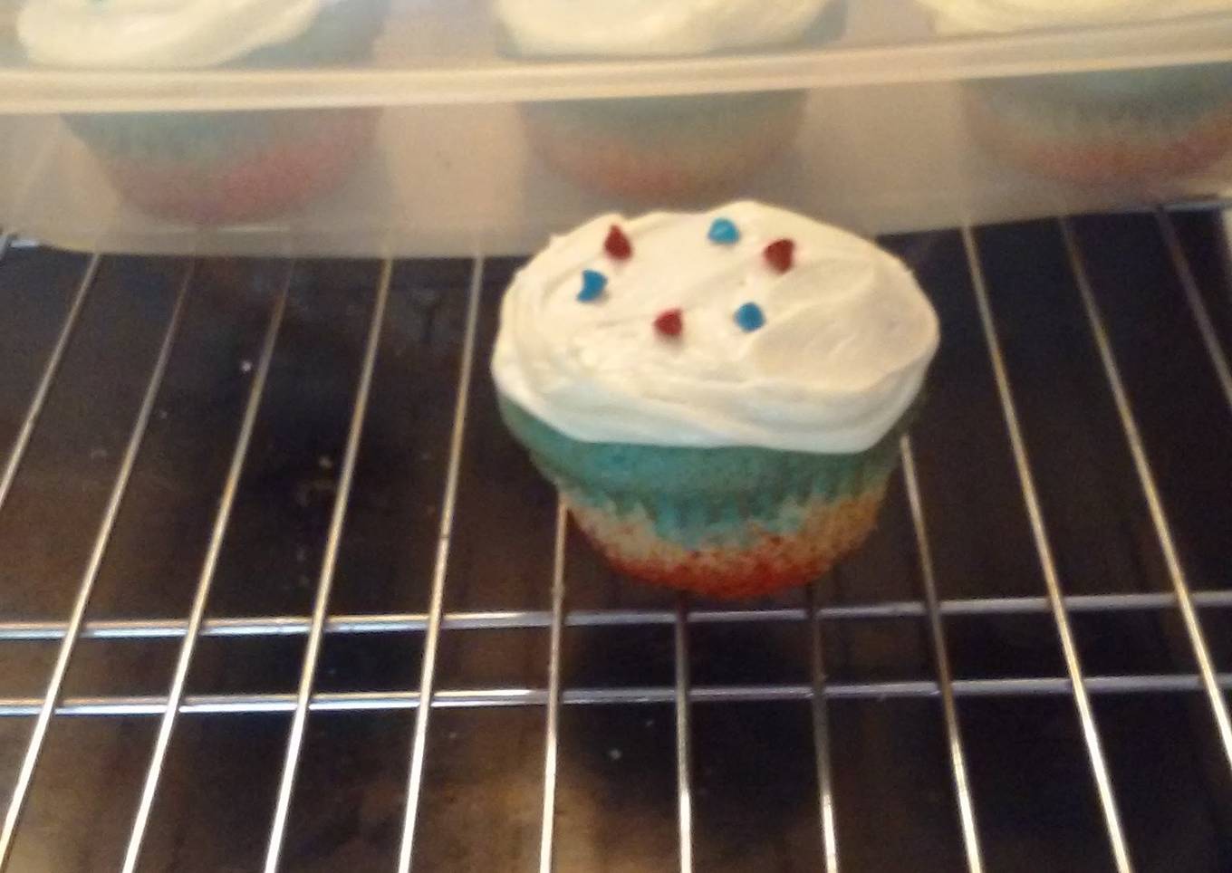 4th of July cupcakes