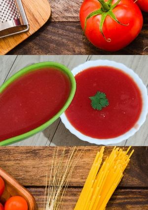 A picture of Winter special Tomato Soup Without Colour.