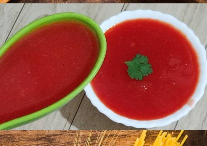 How to Make Perfect Winter special Tomato Soup Without Colour