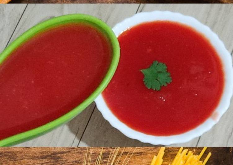 Winter special Tomato Soup Without Colour