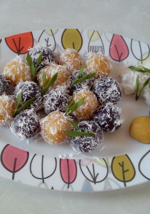 Foto resep Klepon Ubi Jalar Enak & cantik