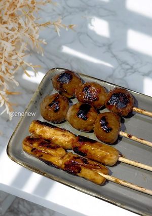 Foto resep Bakso dan sosis bakar