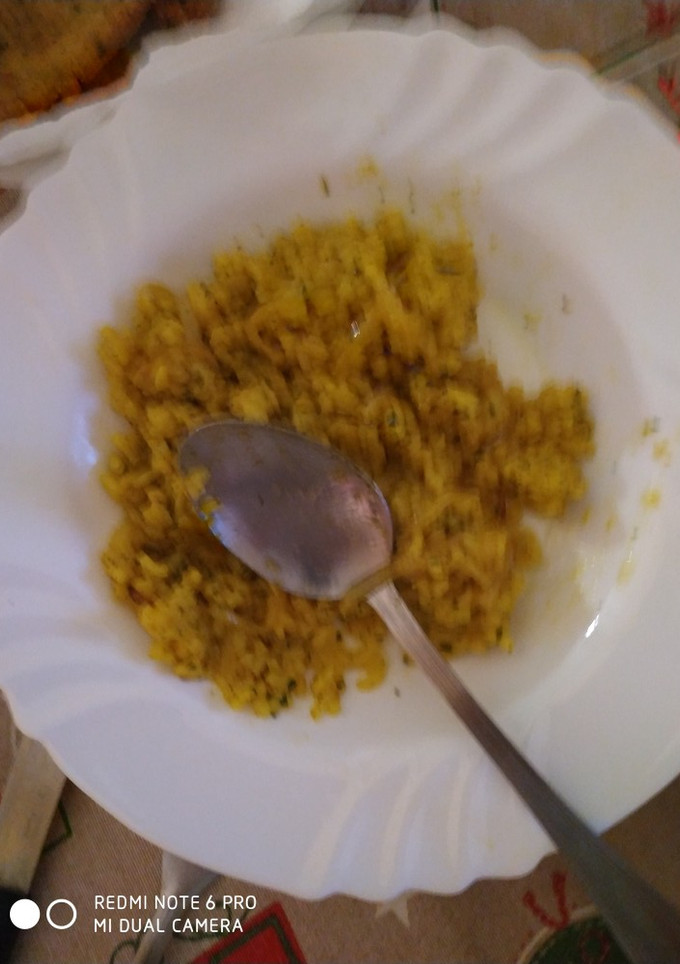 Una foto de Arroz frito a mi estilo