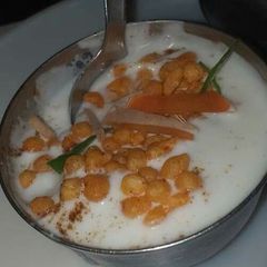 A picture of Boondi raita.