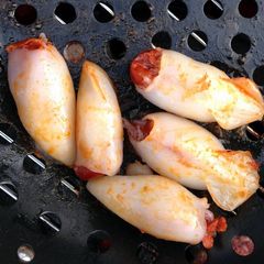 A picture of Chorizo Stuffed Squid.