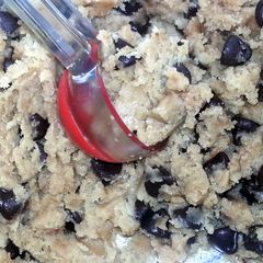 A picture of Chocolate chip cookies -eggless.