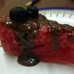 A picture of Strawberry Cake.