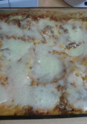 A picture of Pastelòn De Amarillo (Sweet Plantain Dish).